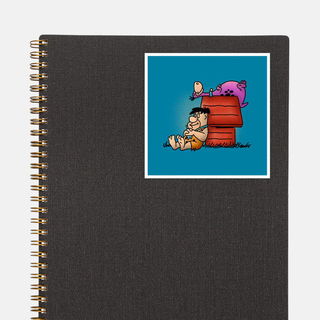 The Flintnuts-none glossy sticker-Barbadifuoco