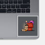 The Flintnuts-none glossy sticker-Barbadifuoco