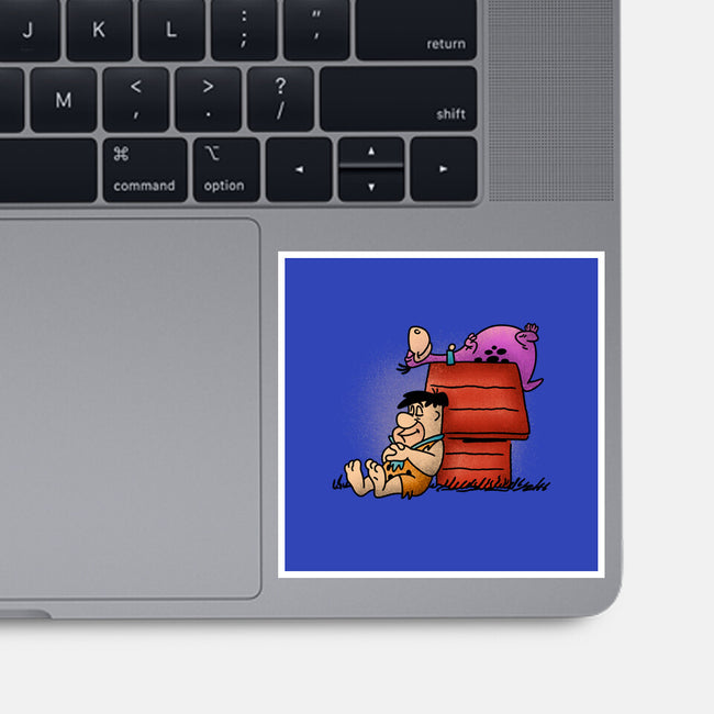 The Flintnuts-none glossy sticker-Barbadifuoco