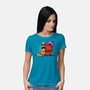 The Flintnuts-womens basic tee-Barbadifuoco