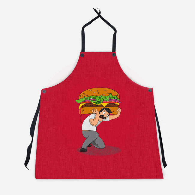 Bob Atlas-unisex kitchen apron-SeamusAran
