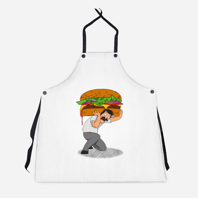 Bob Atlas-unisex kitchen apron-SeamusAran