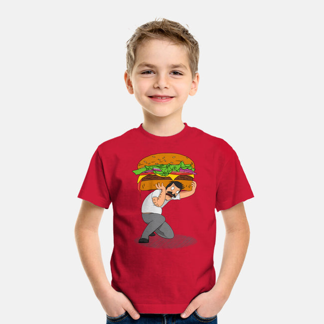 Bob Atlas-youth basic tee-SeamusAran