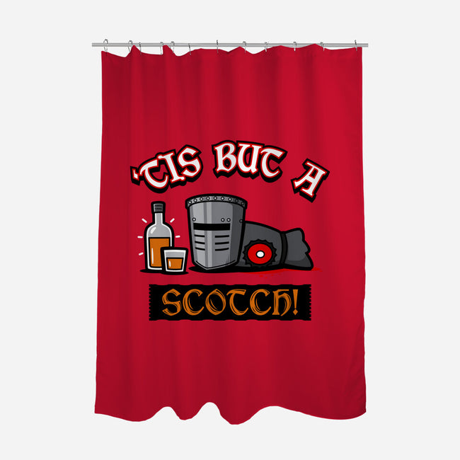 Tis But A Scotch!-none polyester shower curtain-Boggs Nicolas