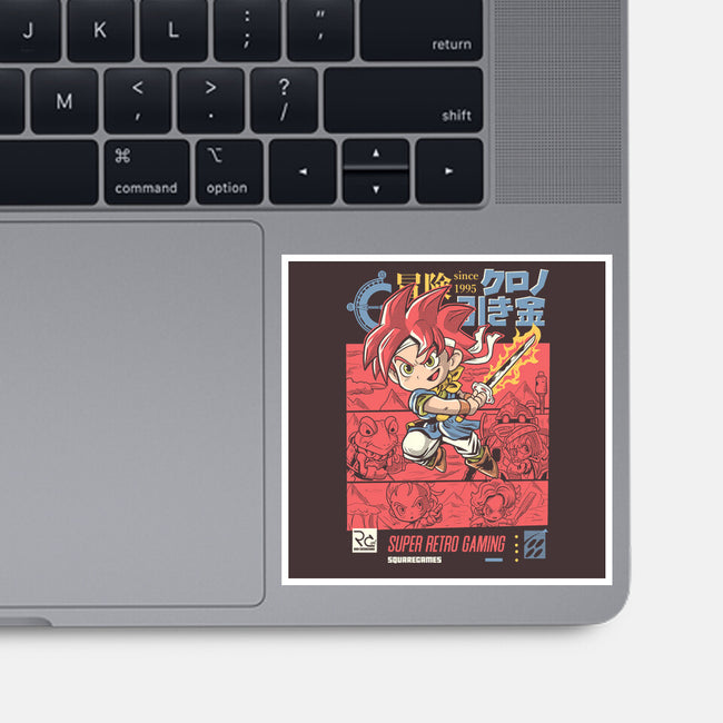 Chrono Adventure-none glossy sticker-Nihon Bunka