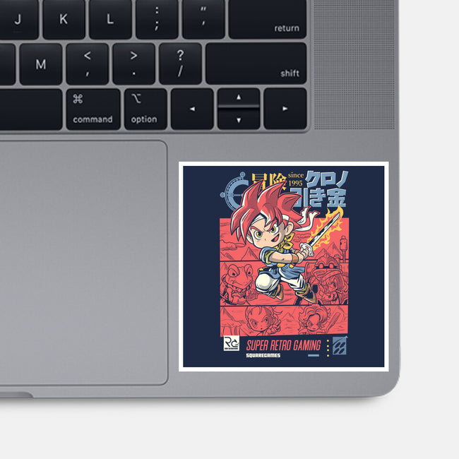 Chrono Adventure-none glossy sticker-Nihon Bunka