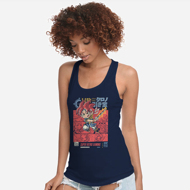 Chrono Adventure-womens racerback tank-Nihon Bunka