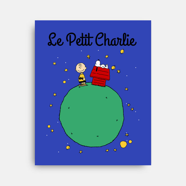 Le Petit Charlie-none stretched canvas-Melonseta