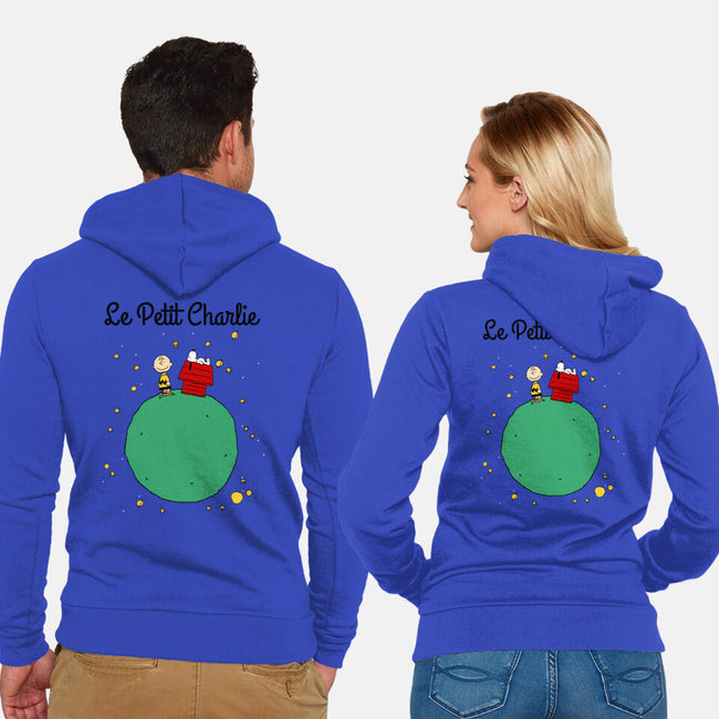 Le Petit Charlie-unisex zip-up sweatshirt-Melonseta