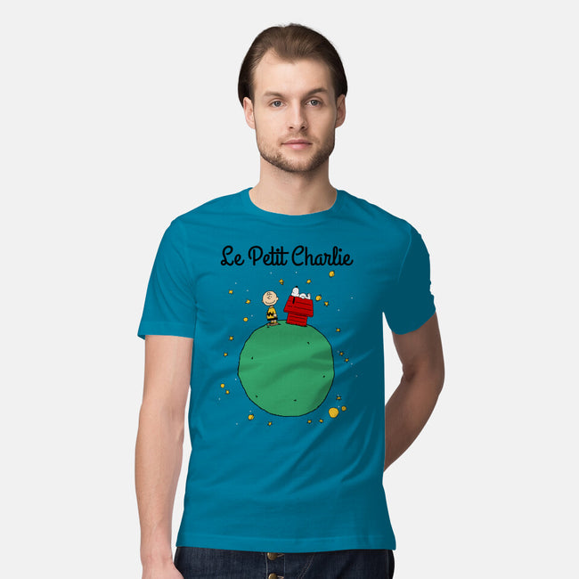 Le Petit Charlie-mens premium tee-Melonseta