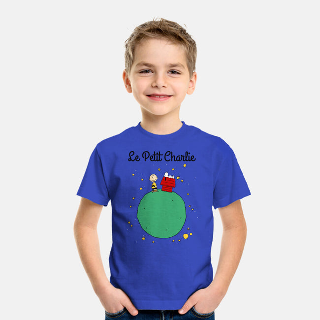 Le Petit Charlie-youth basic tee-Melonseta