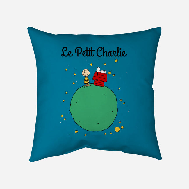 Le Petit Charlie-none removable cover w insert throw pillow-Melonseta
