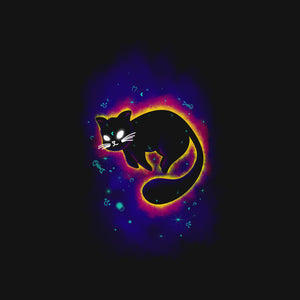 Floating Space Cat