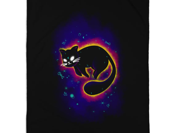 Floating Space Cat