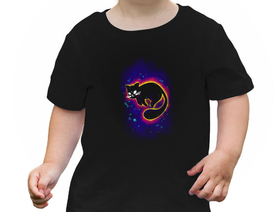 Floating Space Cat