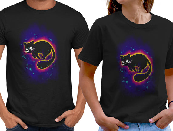Floating Space Cat