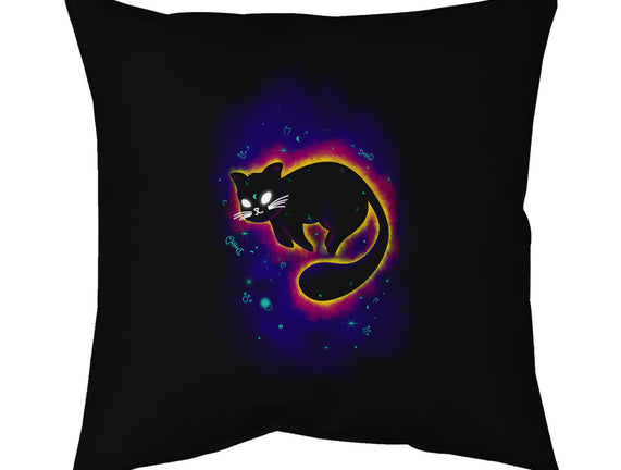 Floating Space Cat