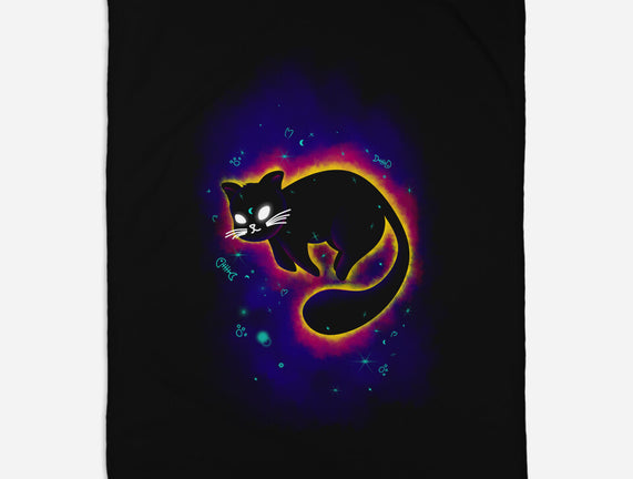 Floating Space Cat