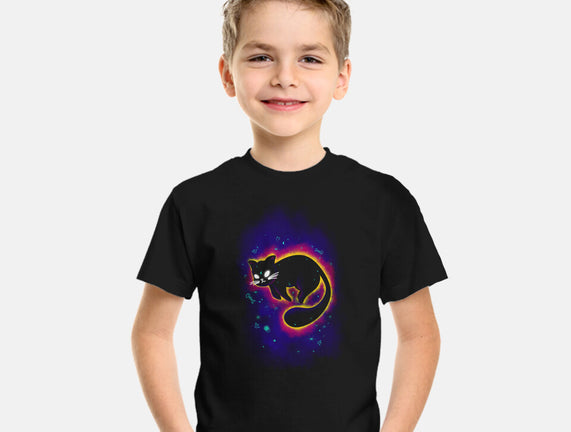 Floating Space Cat