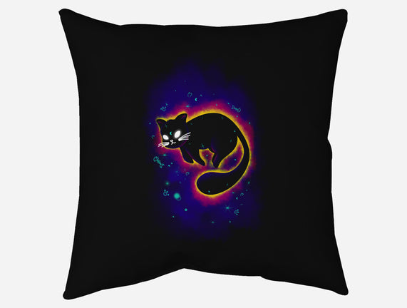Floating Space Cat
