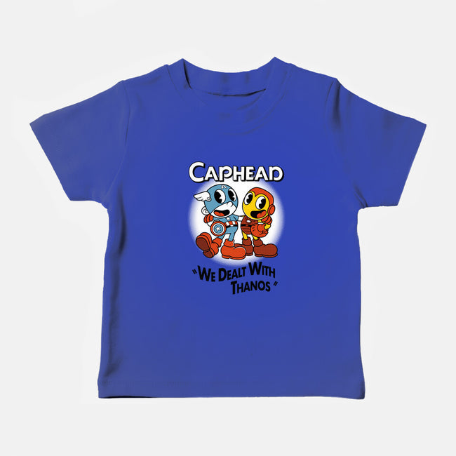 Caphead-baby basic tee-Nemons