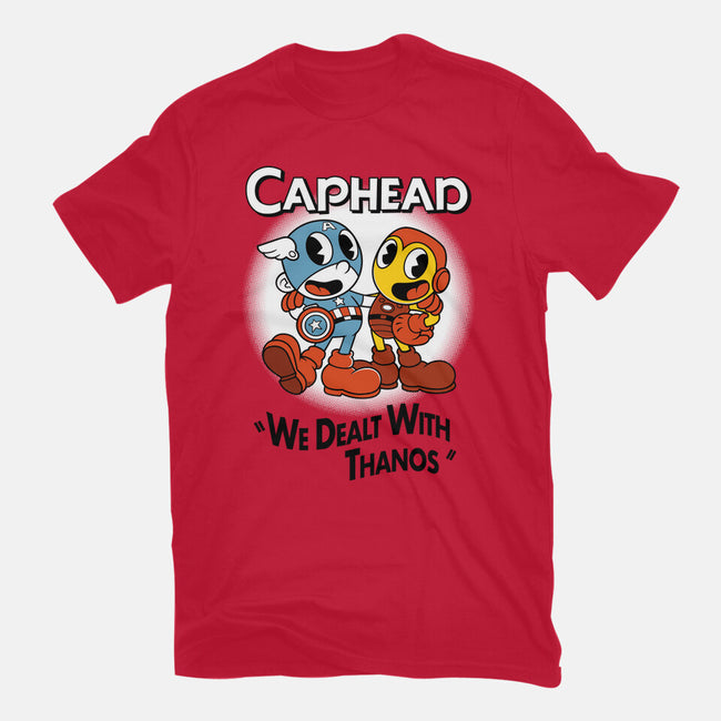 Caphead-unisex basic tee-Nemons