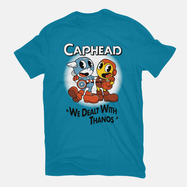 Caphead-unisex basic tee-Nemons