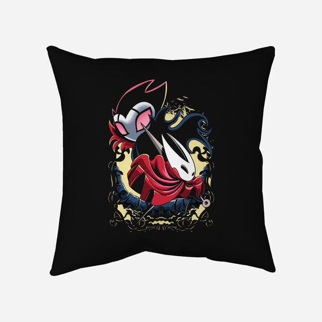 Knightmare Silk-none removable cover w insert throw pillow-Nihon Bunka