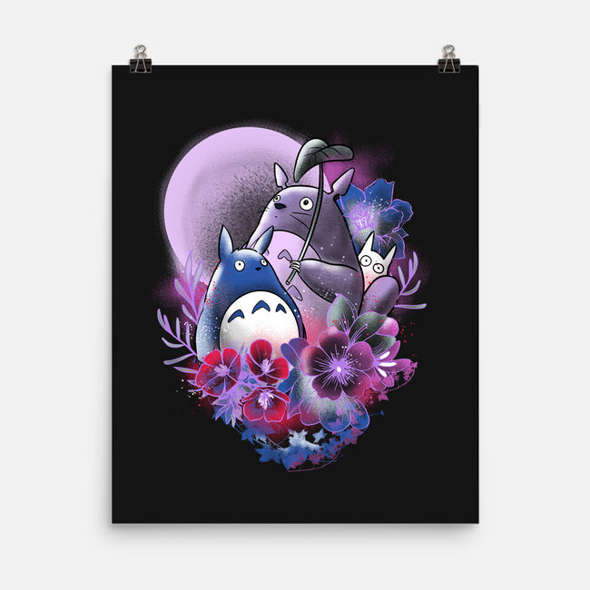 Spirits In Moonlight-none matte poster-fanfabio