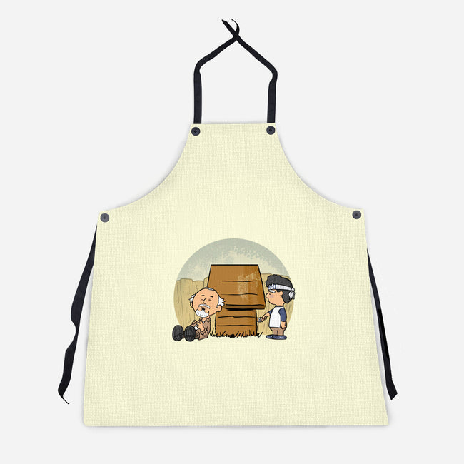 Karate Moves-unisex kitchen apron-MarianoSan