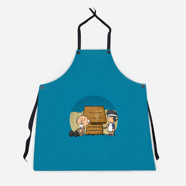 Karate Moves-unisex kitchen apron-MarianoSan