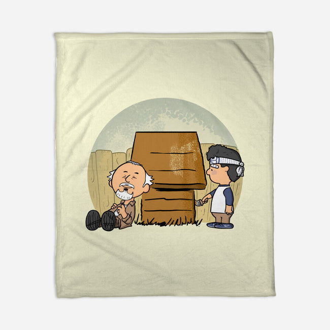 Karate Moves-none fleece blanket-MarianoSan