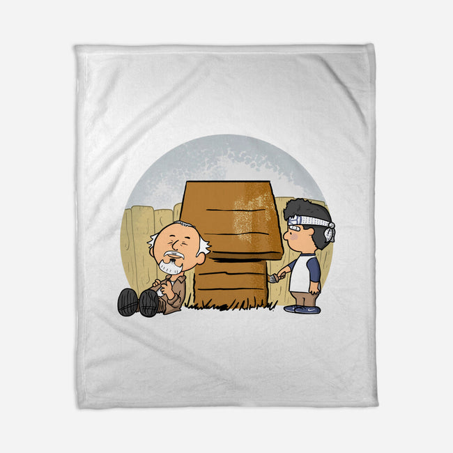 Karate Moves-none fleece blanket-MarianoSan