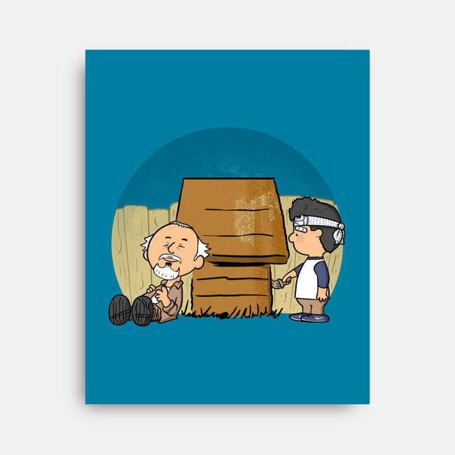 Karate Moves-none stretched canvas-MarianoSan