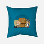 Karate Moves-none removable cover throw pillow-MarianoSan