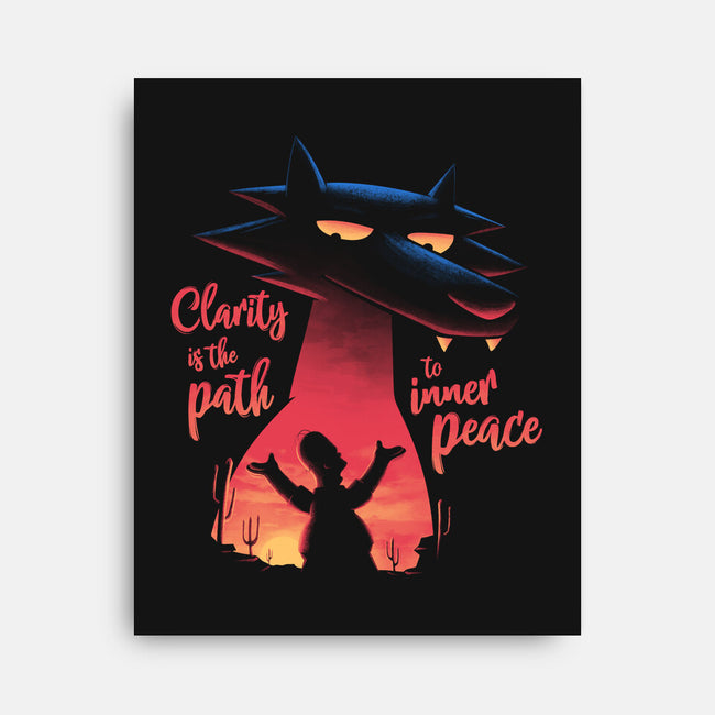 Inner Peace-none stretched canvas-teesgeex