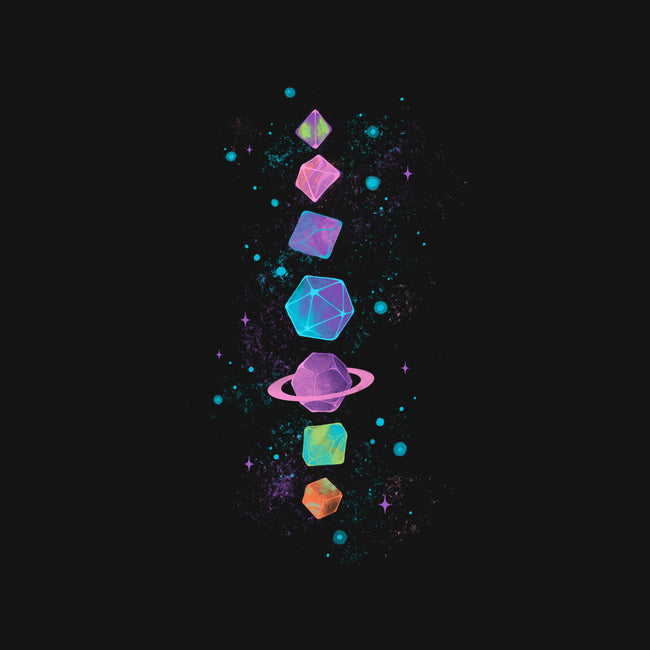 Space Dice-womens fitted tee-ricolaa