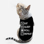 Eat Sleep Roll-cat basic pet tank-Nickbeta Designs