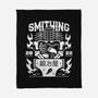 The Smithing Master-none fleece blanket-Logozaste
