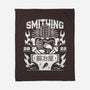 The Smithing Master-none fleece blanket-Logozaste
