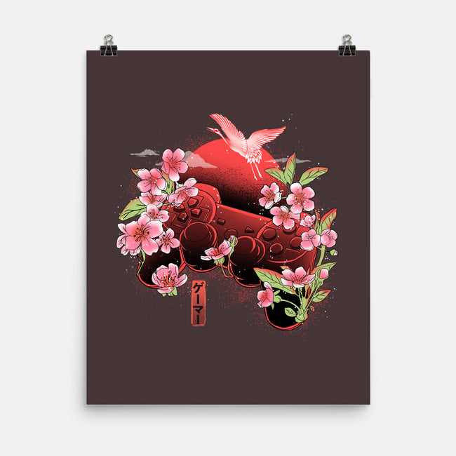 Japanese Joypad-none matte poster-IKILO