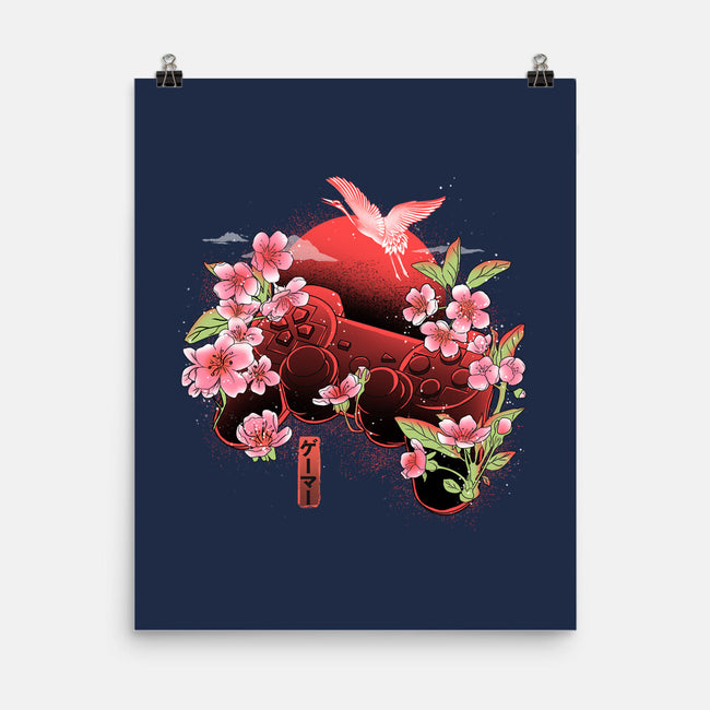 Japanese Joypad-none matte poster-IKILO