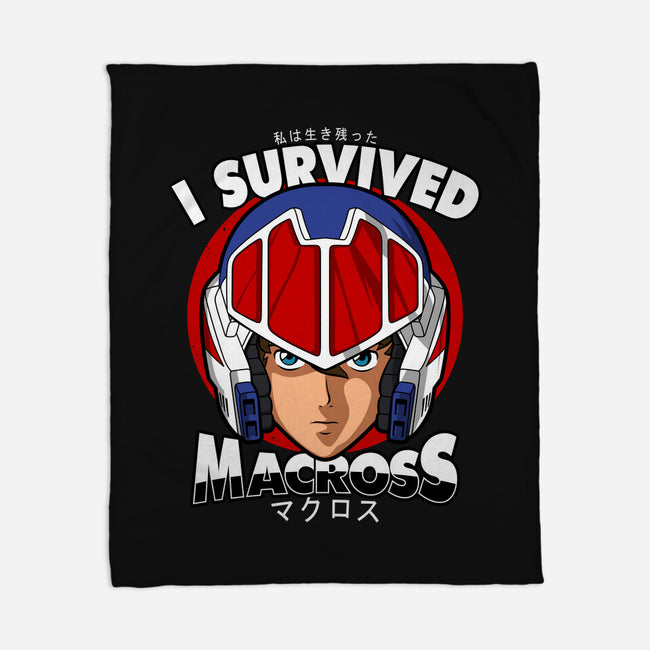 I Survived The Capital Ship-none fleece blanket-Boggs Nicolas
