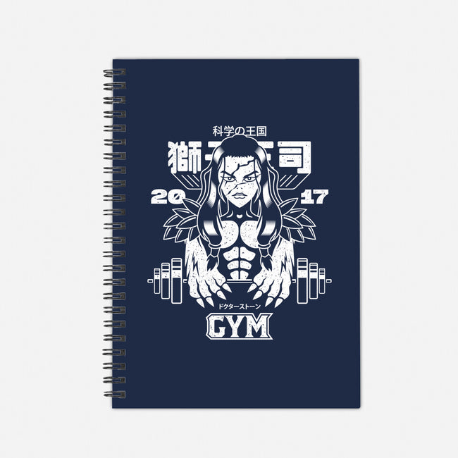 Tsukasa Stone Fitness-none dot grid notebook-Logozaste