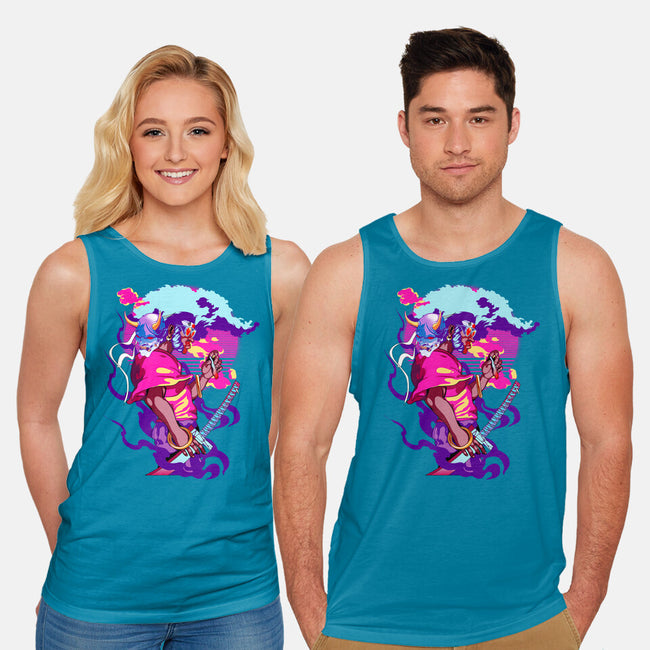 Afro Neon-unisex basic tank-heydale