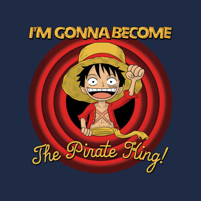Looney Luffy Pirate King-mens basic tee-danielmorris1993