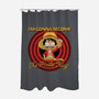 Looney Luffy Pirate King-none polyester shower curtain-danielmorris1993