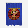 Looney Luffy Pirate King-none polyester shower curtain-danielmorris1993