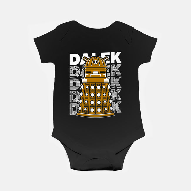 Dalek-baby basic onesie-Logozaste