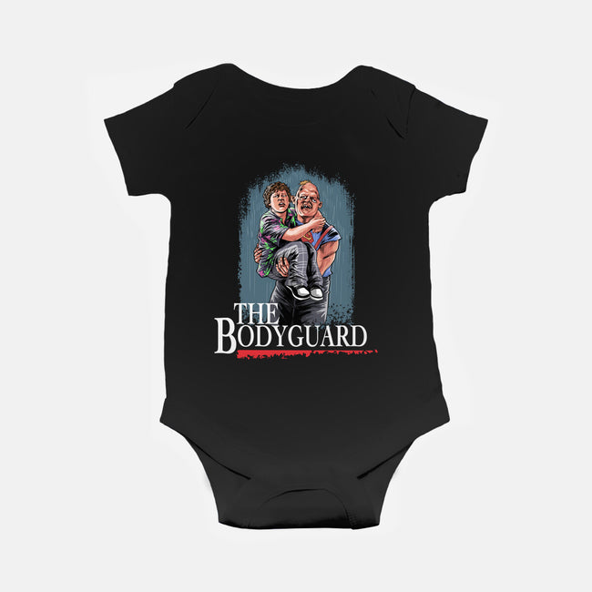 The Pirate Bodyguard-baby basic onesie-zascanauta